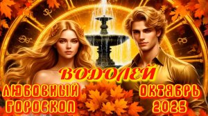 Водолей. Любовный гороскоп  на октябрь 2025 года.