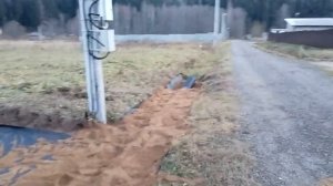 Обустройство въезда на участок. Часть первая. (2023 г.)