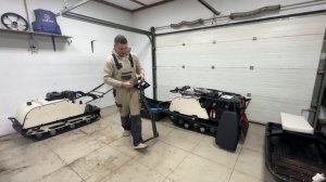 Модуль толкач на мотобуксировщик Snowdog wide z460r