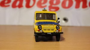 УАЗ 469 Милиция 1:43, коллекционная модель, Deagostini.