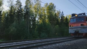 Электровоз ВЛ10У-769 по неправильному пути