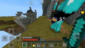 Скай варс вместе с сабом | сервер для майнкрафт пе 1.1.3.1 - 1.2.10 | GO 40