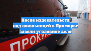 После издевательств над школьницей в Приморье завели уголовное дело