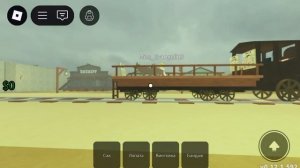 Прыгучий поезд в ROBLOX!