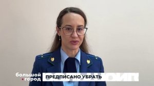 ПРЕДПИСАНО УБРАТЬ. Большой город 18/09/2025