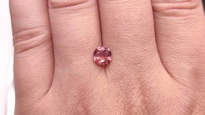 Шпинель розово-оранжевая, кушон 0.98 ct. Мьянма