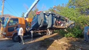 Отгрузка Кукурузная жатка Geringhoff PCA 600 экспресс-обзор от Константина Сорокина