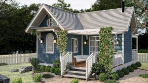 Уютный дом 7х9 м с 2 СПАЛЬНЯМИ! 🏡 Всё продумано до мелочей внутри | Идеальный проект для семьи