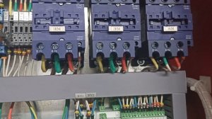 Схема АВР на контакторах с межсекцией