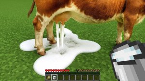 РЕАЛИСТИЧНОЕ МОЛОКО МАЙНКРАФТ