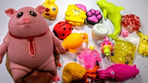 АСМР РАСПАКОВКА Сквишей и АНТИСТРЕССОВ для вашего удовольствия 😍