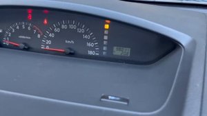 Тест перед разбором в Японий Nissan Presage TU31 пробег 98011т.км