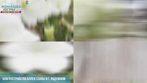 Благоустройство Аллеи Славы продолжается в Радужном