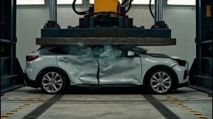 Автомобиль против гидравлического пресса | Краш-тест 3