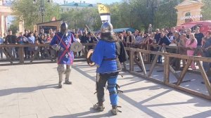 30.08.2025 - Врата великой степи - Россия/Оренбург. Меч-баклер. Мужчины. Бой 3