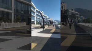 Набережная с кафешками