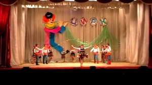 заключительная часть отчетного концерта цирковой студии "Юная Плеяда" апрель 2010 г.