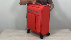 Обзор на легкий чемодан Roncato 414746 Lite Soft Cabin Spinner 55 см