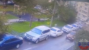 ДТП во дворе