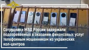 Сотрудники МВД России задержали подозреваемых в оказании финансовых услуг телефонным мошенникам