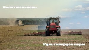Начало уборочной 2025! Молотим ячмень и культивируем пары!
