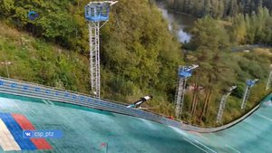 Летающий лыжник из Карелии стал победителем всероссийских соревнований