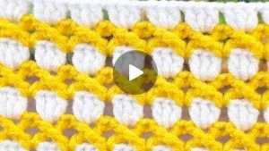 Узор крючком  🙂  #всевжизнисвязано #вязаниекрючком