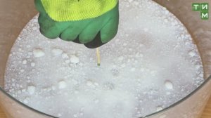 Гидрофобность аэрогеля - эксперимент со спичкой | ТИМ