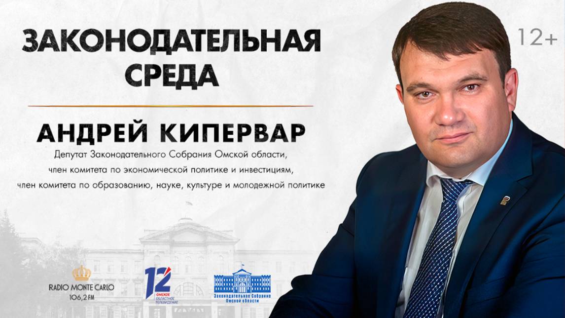 «Законодательная среда» (12+). Андрей Кипервар (17.09.25)
