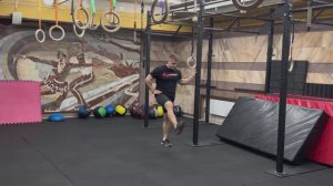 Махи ногой вперед-назад|Front leg swing