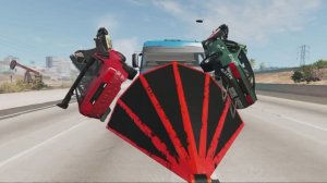 BeamNG Drive in slow motion #10 (BeamNG Drive в замедлении №10)