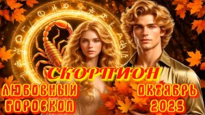 Скорпион. Любовный гороскоп  на октябрь 2025 года.