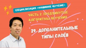 29.Дополнительные типы слоёв