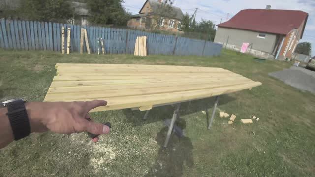 Как сделать террасу своими руками. Терраса на бетонных сваях. Сваи из бетона для террасы. смотреть онлайн