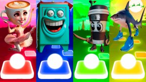 БАЛЕРИНА КАПУЧИНО 🆚 БОМ БОМ БОМ ГАЗУН 🆚 КАПУЧИНО АССАСИНО 🆚 ТРАЛАЛЕРО ТРАЛАЛА | Tiles Hop №202