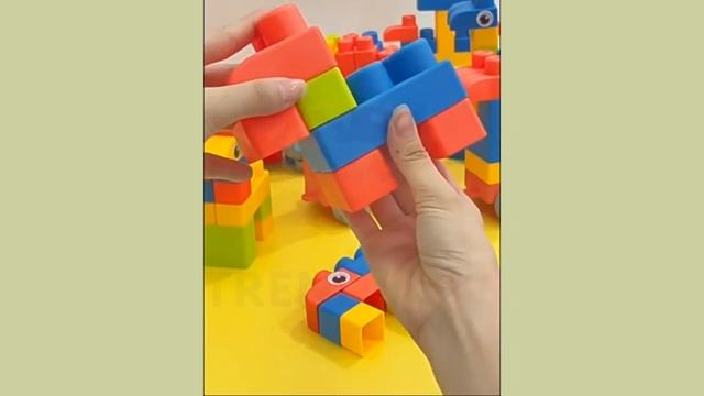 Детский мягкий конструктор 37 деталей TrendToys TT0712 смотреть онлайн