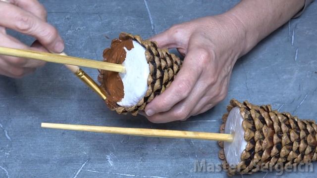 I gathered pine cones in the forest and made something incredible! It will win your heart!