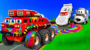 Сборник мультфильмов про машинки. Любимые развивающие мультики для самых маленьких