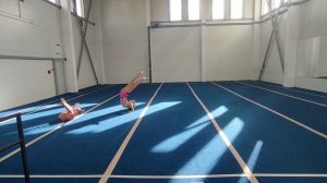 ЖП 2 спортивный, Челенкова - Царик, ШСА ОСЬ, Балансовое упражнение