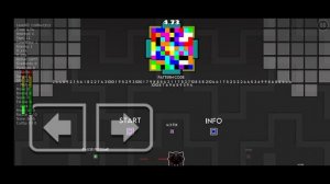 Играю в Geometry dash 2.2