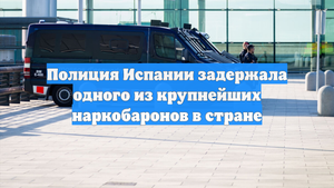 Полиция Испании задержала одного из крупнейших наркобаронов в стране