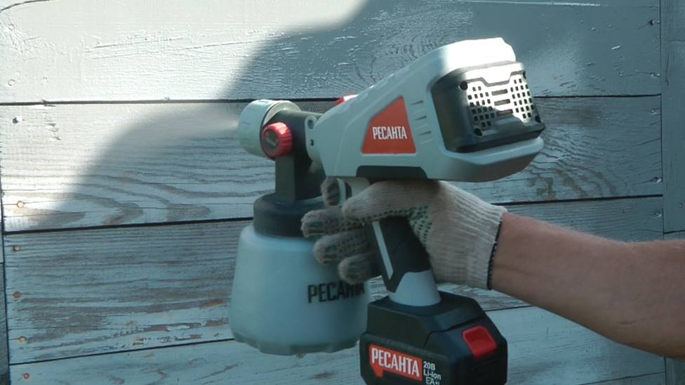 Краскопульт аккумуляторный Ресанта.2025г