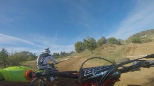 Мотокросс Чехов 13.09.2025г 1-й заезд класс хобби 35+ 1-е место мотоцикл BRZ MX8 nx250