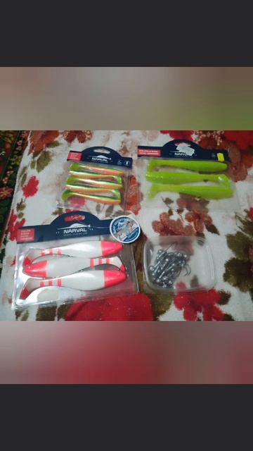 Пришли приманки на хищника🎣 К дополнению к моему набору на хищника на джиг👍