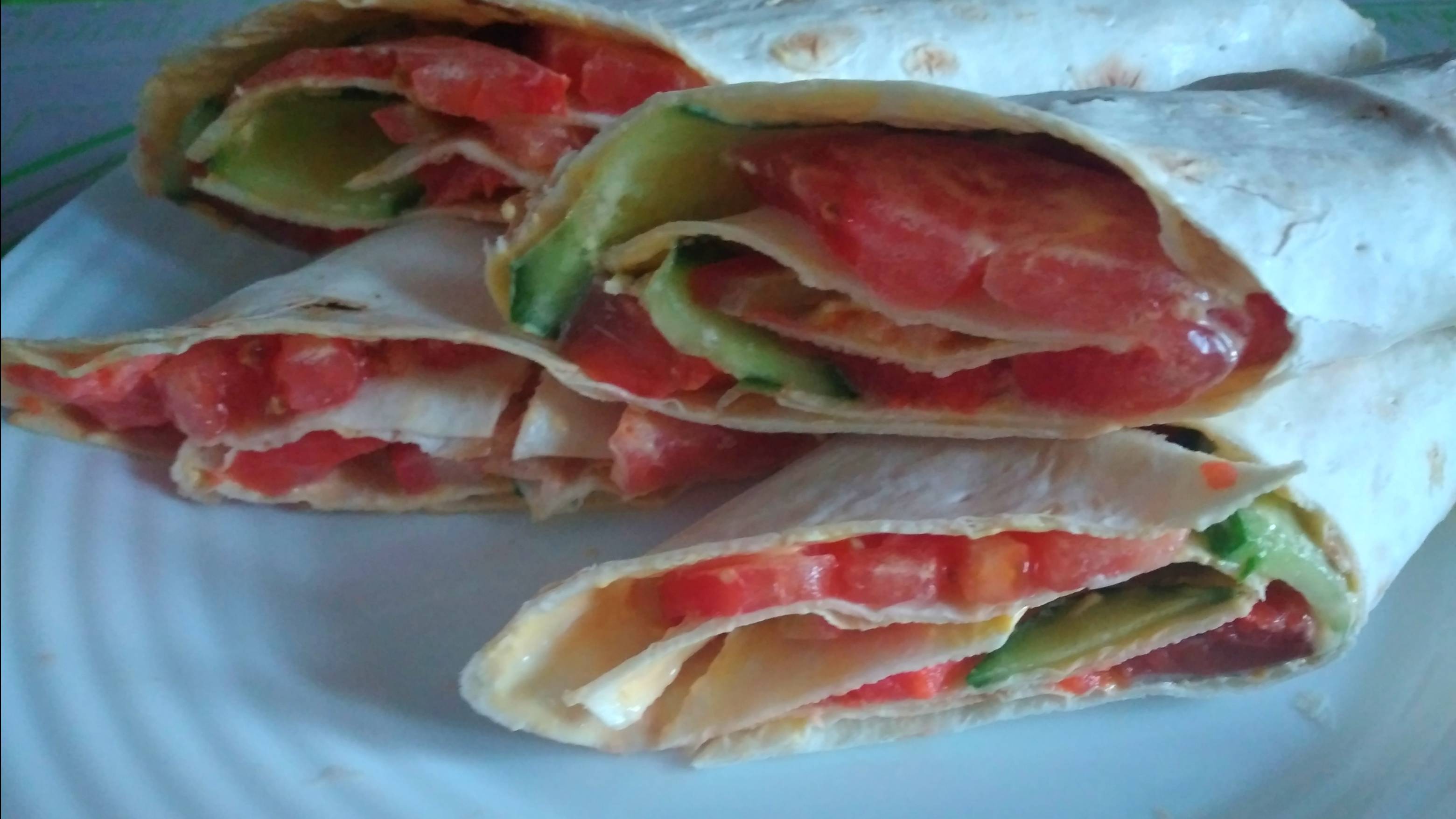 Шаурма с рыбой!