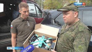 50 коптеров нового образца получили бойцы "Барс-Белгород"