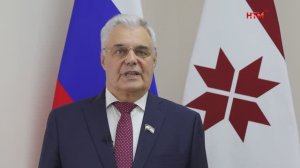 Владимир Чибиркин поздравил сограждан с 30-летием Конституции Мордовии