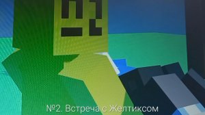 Цветной Майнмеликс. №2. Встреча с Желтиксом.