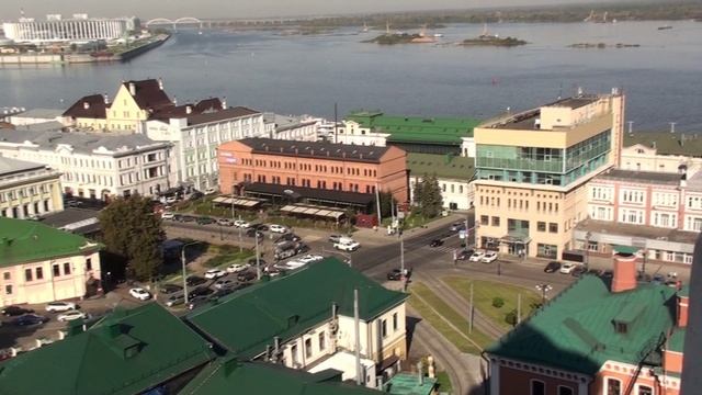 Красота Нижнего Новгорода. Прогулка по Нижегородскому кремлю,обзор современного города