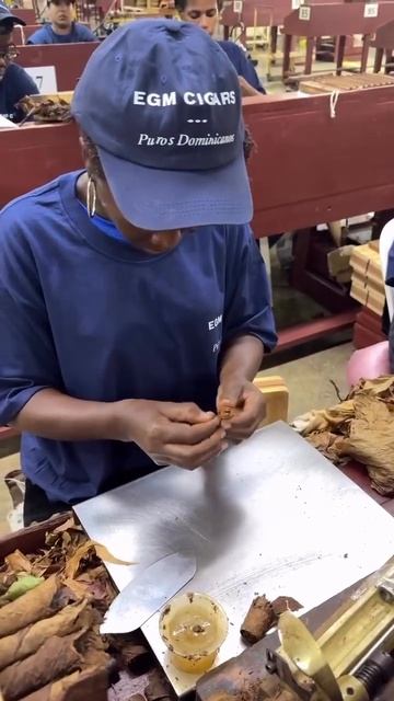 Как крутят сигару 